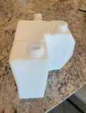 X-2 Jet Ski Fuel Tank (White/Clear) (Gas cap not included)